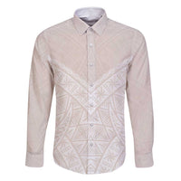 Lotu Tamaiti Tongan Polynesian Art Pattern Family Matching Long Sleeve Bodycon Dress and Hawaiian Shirt Traditional Tribal Motifs - Polynesian Pride