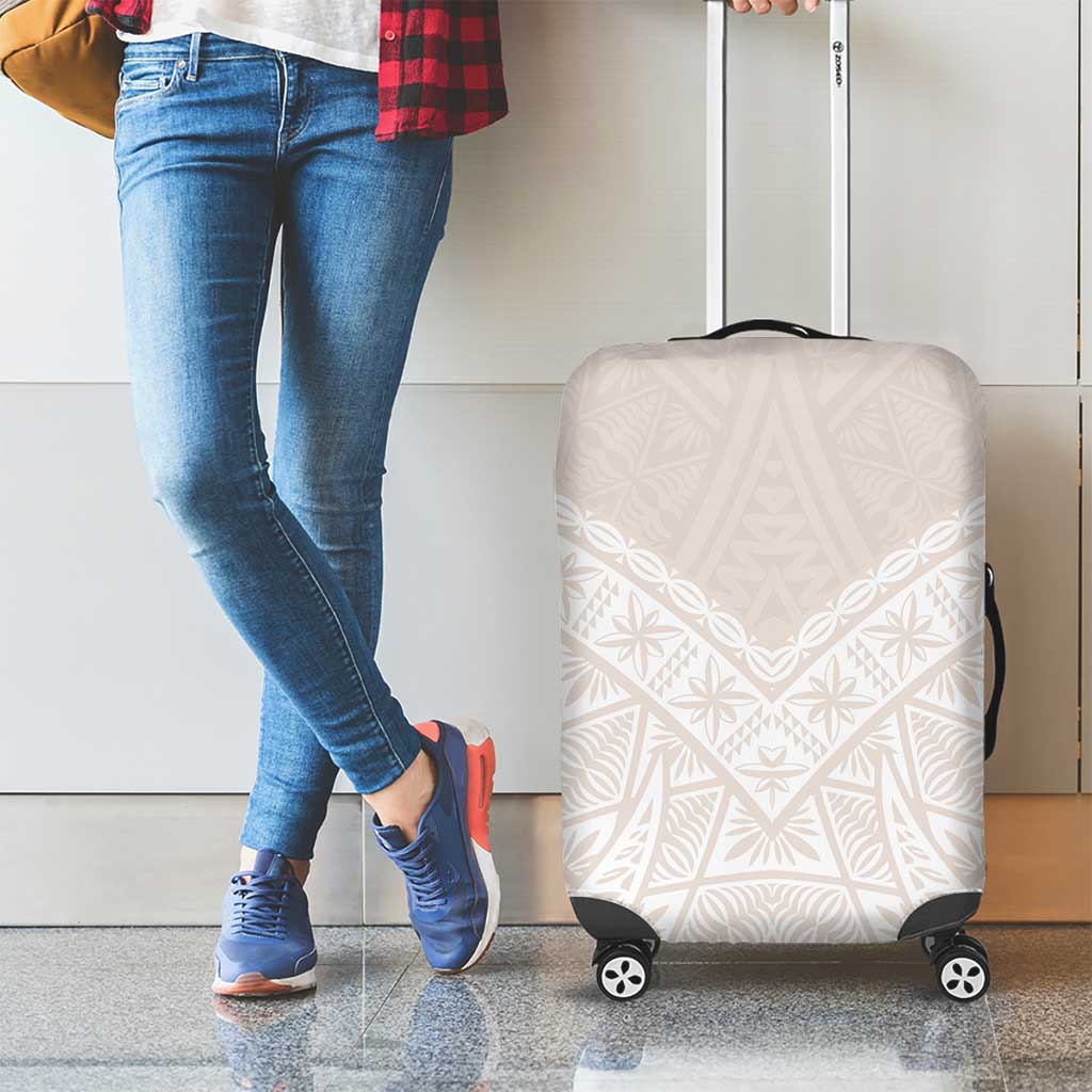 Lotu Tamaiti Tongan Polynesian Art Pattern Luggage Cover Traditional Tribal Motifs - Polynesian Pride