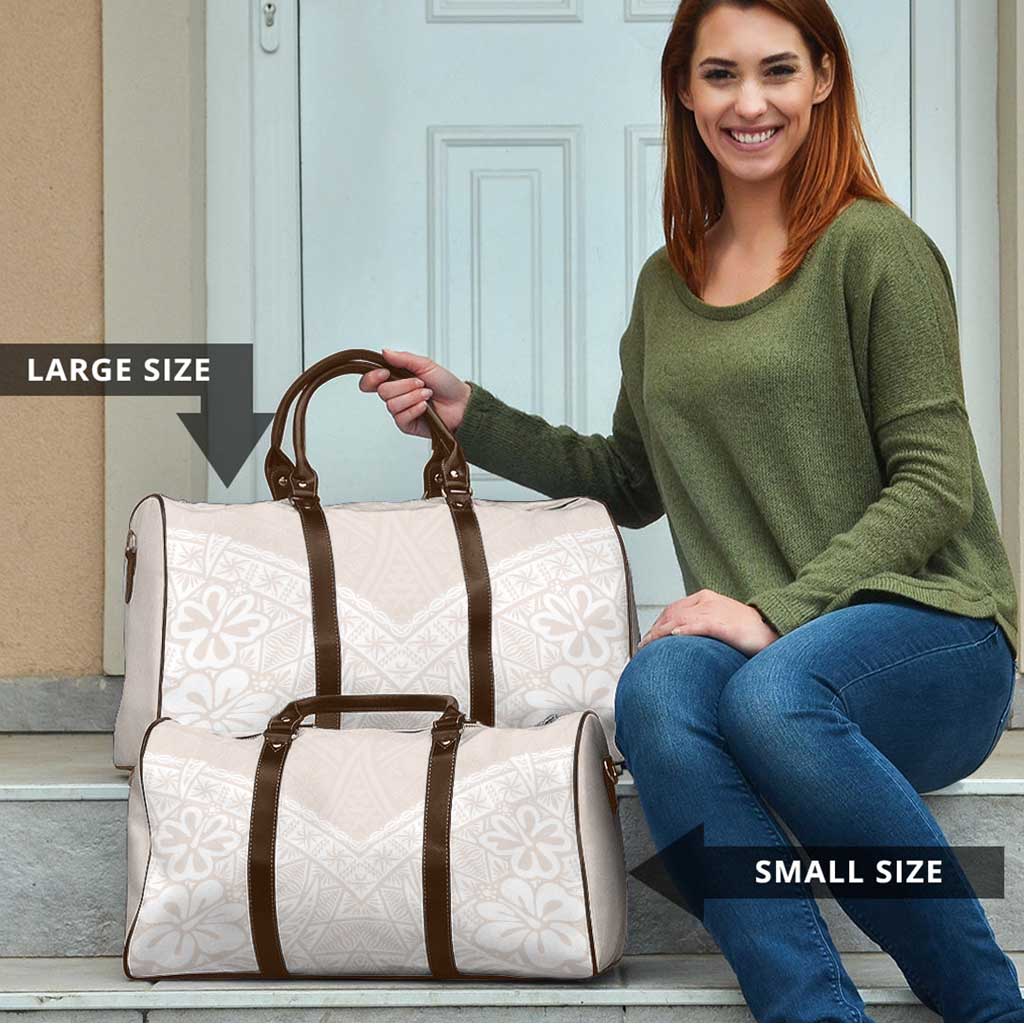 Lotu Tamaiti Tongan Polynesian Art Pattern Travel Bag Traditional Tribal Motifs - Polynesian Pride