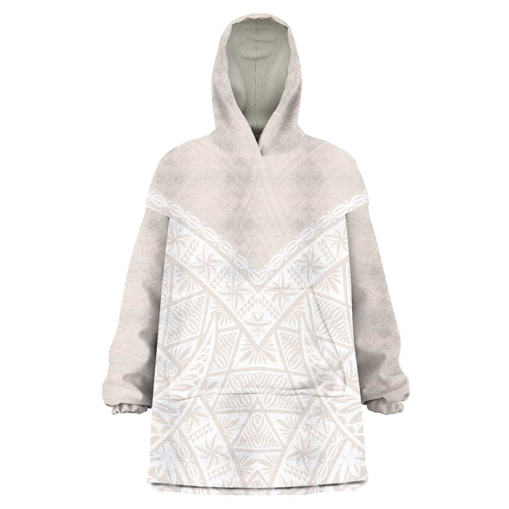 Lotu Tamaiti Tongan Polynesian Art Pattern Wearable Blanket Hoodie Traditional Tribal Motifs - Polynesian Pride