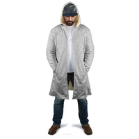 Lotu Tamaiti White Tongan Ngatu Cloak Polynesian Tribal Fonulei Pattern - Polynesian Pride