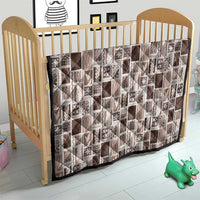 Vintage Aloha Block Quilt Quilt Beige Inspired Lei Motifs - Polynesian Pride