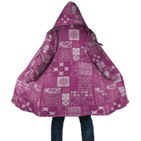 Vintage Hawaiian Quilting Patterns Cloak Pink Style Tribal Fabric Patchwork - Polynesian Pride