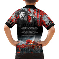 ANZAC DAY Heroes Of The Gallipoli Family Matching Tank Maxi Dress and Hawaiian Shirt LT9 - Polynesian Pride