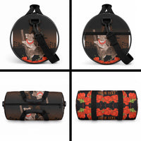 Koala and Kiwi Bird ANZAC Day Custom Duffle Bag Soldier Style LT9 - Polynesian Pride