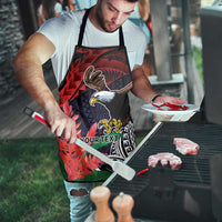American Samoa Bald Eagle Personalized Apron Samoa Muamua Le Atua LT9 - Polynesian Pride
