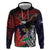 American Samoa Bald Eagle Personalized Hoodie Samoa Muamua Le Atua