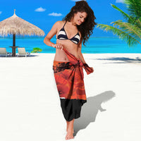 Anzac Day Gallipoli Personalised Sarong Red Poppy Flowers