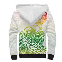 Polynesian Sherpa Hoodie Tribal Tattoo Gradient 02 Screen Color LT9 - Polynesian Pride