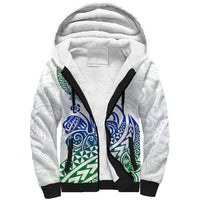 Polynesian Sherpa Hoodie Tribal Tattoo Gradient 03 Screen Color LT9 Unisex Gradient - Polynesian Pride