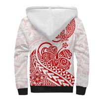 Polynesian Sherpa Hoodie Tribal Tattoo Red Screen Color LT9 - Polynesian Pride