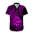 Polynesian Pride Guam Hawaiian Shirt With Polynesian Tribal Tattoo and Coat of Arms Purple Version LT9 - Polynesian Pride