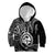 Polynesian Pride Guam Kid Hoodie With Polynesian Tribal Tattoo and Coat of Arms Black Version LT9 Hoodie Black - Polynesian Pride