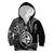 Polynesian Pride Guam Kid Hoodie With Polynesian Tribal Tattoo and Coat of Arms Black Version LT9 - Polynesian Pride