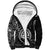 Polynesian Pride Guam Sherpa Hoodie With Polynesian Tribal Tattoo and Coat of Arms Black Version LT9 Unisex Black - Polynesian Pride