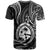 Polynesian Pride Guam T Shirt With Polynesian Tribal Tattoo and Coat of Arms Black Version LT9 - Polynesian Pride