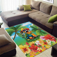 Always 5 O'clock Area Rug Hawaiian Tropical Parrot - Polynesian Pride