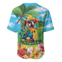 Always 5 O'clock Baseball Jersey Hawaiian Tropical Parrot - Polynesian Pride