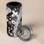 Hawaii Puakenikeni and Maile Lei 4 in 1 Can Cooler Tumbler Black Japanese Wave Style - Polynesian Pride