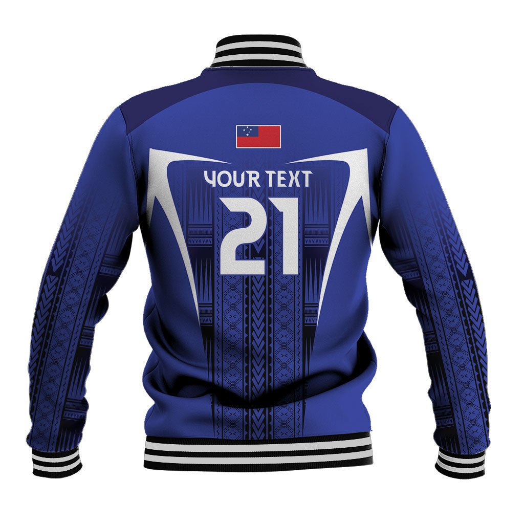 2026 Rugby Nations Series Custom Manu Samoa Baseball Jacket LT9 - Polynesian Pride