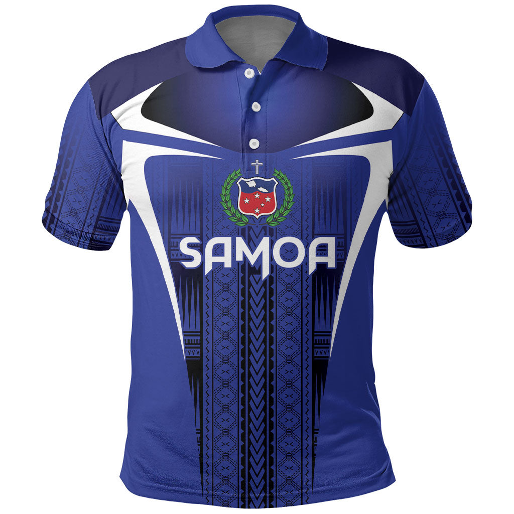 2026 Rugby Nations Series Custom Manu Samoa Polo Shirt