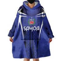 2026 Rugby Nations Series Custom Manu Samoa Wearable Blanket Hoodie LT9 - Polynesian Pride