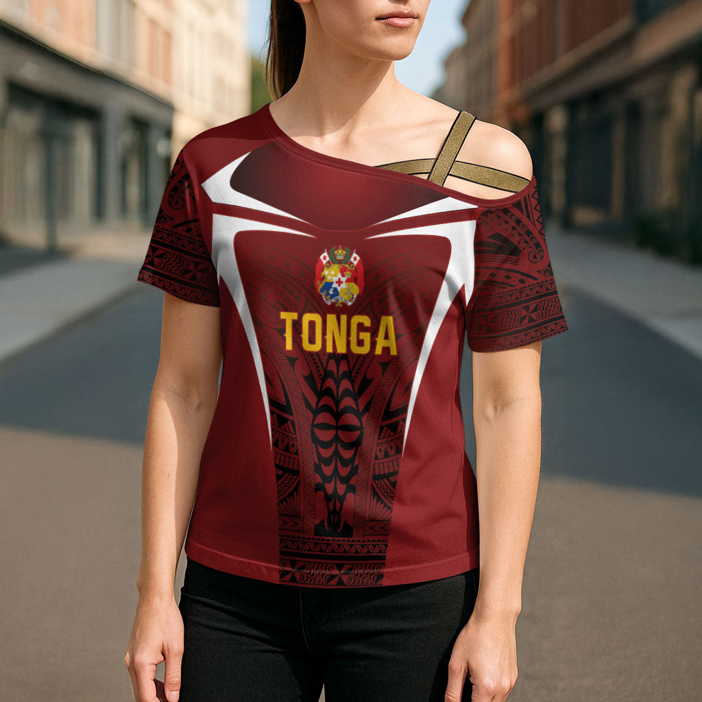 2026 Rugby Nations Series Custom Tonga Ikale Tahi Cross Shoulder Shirt LT9 - Polynesian Pride