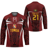 2026 Rugby Nations Series Custom Tonga Ikale Tahi Hockey Jersey LT9 - Polynesian Pride