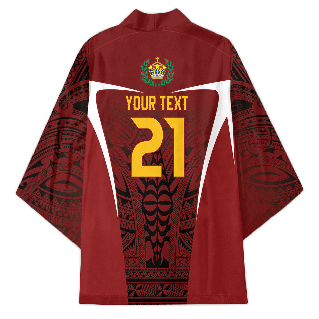 2026 Rugby Nations Series Custom Tonga Ikale Tahi Kimono LT9 - Polynesian Pride