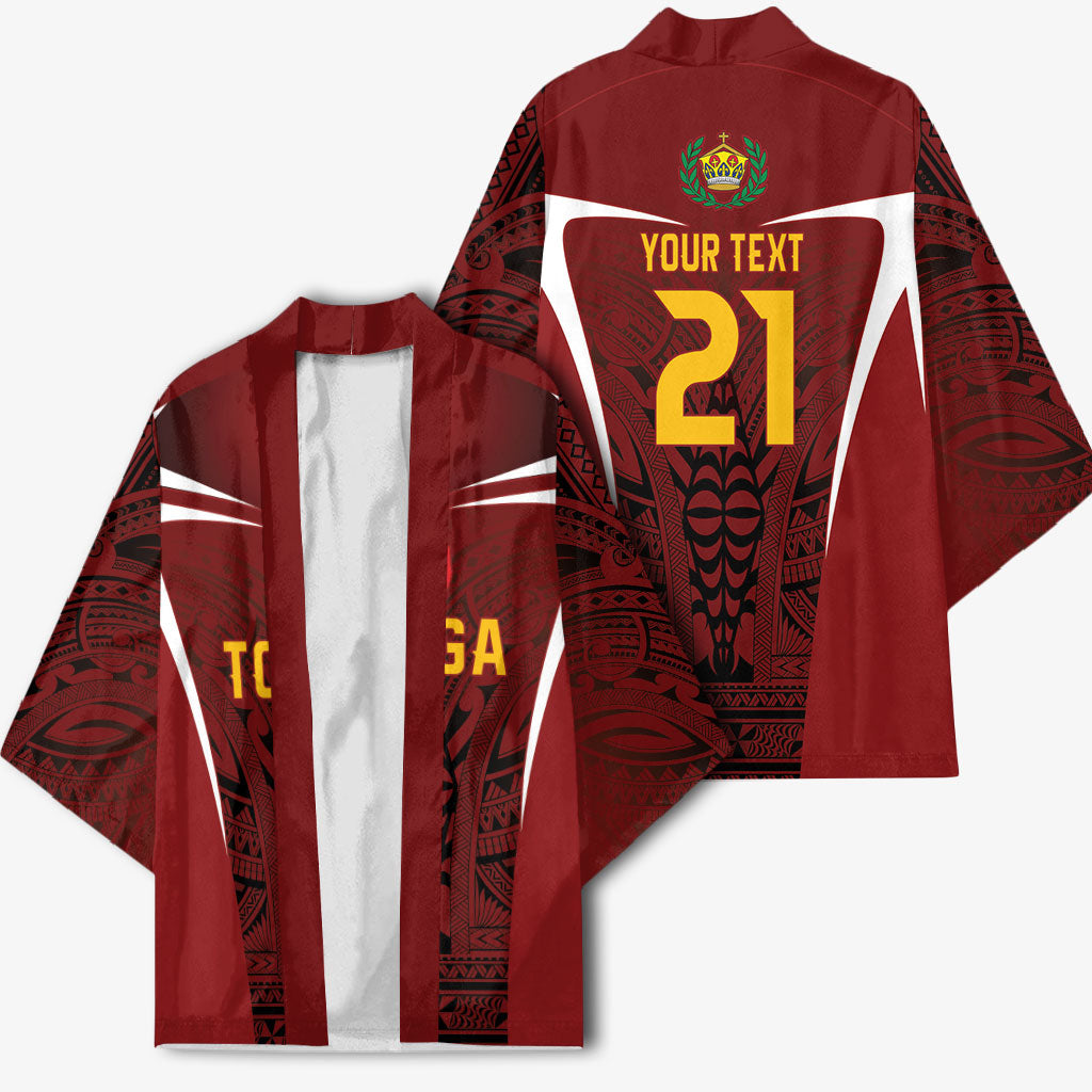 2026 Rugby Nations Series Custom Tonga Ikale Tahi Kimono LT9 - Polynesian Pride