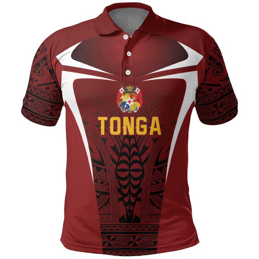2026 Rugby Nations Series Custom Tonga Ikale Tahi Polo Shirt