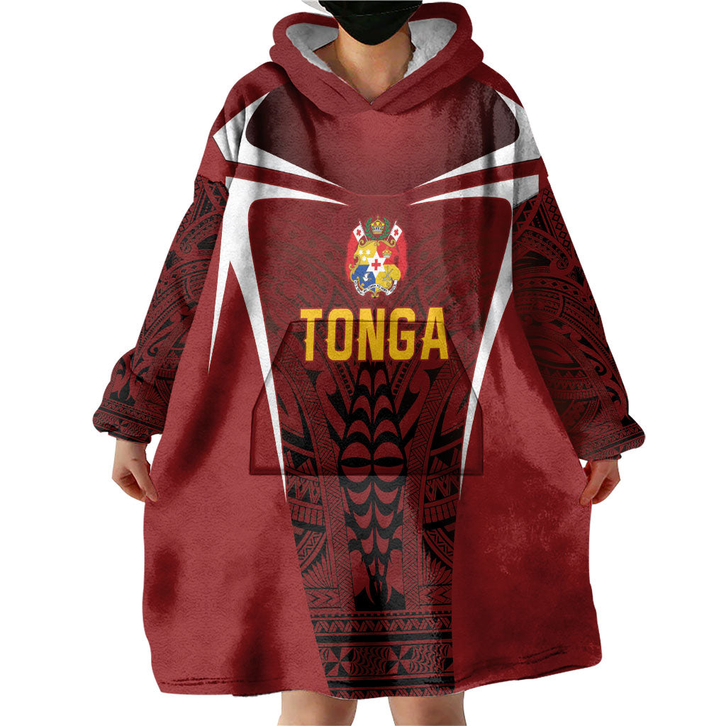 2026 Rugby Nations Series Custom Tonga Ikale Tahi Wearable Blanket Hoodie LT9 - Polynesian Pride