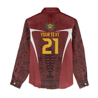 2026 Rugby Nations Series Custom Tonga Ikale Tahi Women Casual Shirt LT9 - Polynesian Pride