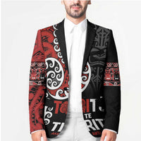 Honour The Treaty New Zealand Blazer Toitu Te Tiriti Ake Ake Ake - Polynesian Pride