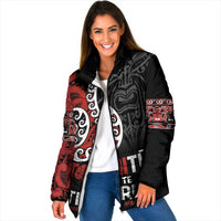 Honour The Treaty New Zealand Padded Jacket Toitu Te Tiriti Ake Ake Ake - Polynesian Pride