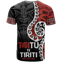 Honour The Treaty New Zealand T Shirt Toitu Te Tiriti Ake!Ake!Ake!
