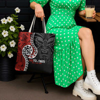 Honour The Treaty New Zealand Tote Bag Toitu Te Tiriti Ake Ake Ake - Polynesian Pride