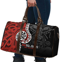 Honour The Treaty New Zealand Travel Bag Toitu Te Tiriti Ake Ake Ake - Polynesian Pride