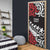 Honour The Treaty New Zealand Personalised Door Cover Toitu Te Tiriti Half Fern Haka Dance - Polynesian Pride