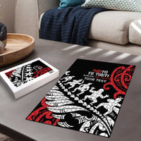 Honour The Treaty New Zealand Personalised Puzzle Toitu Te Tiriti Half Fern Haka Dance - Polynesian Pride