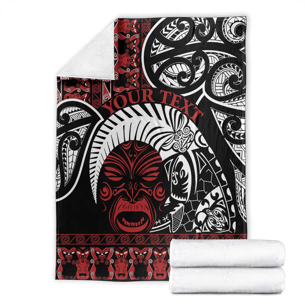 Honour The Treaty New Zealand Personalised Blanket Toitu Te Tiriti Indigenous Maori Face