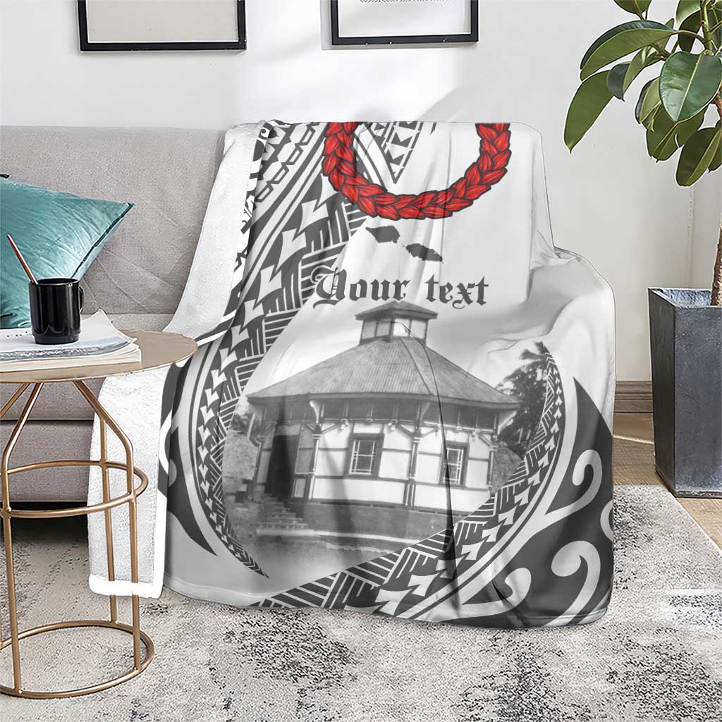 Samoa Mau Movement House Personalised Blanket Fa'a Samoa The Samoan Way