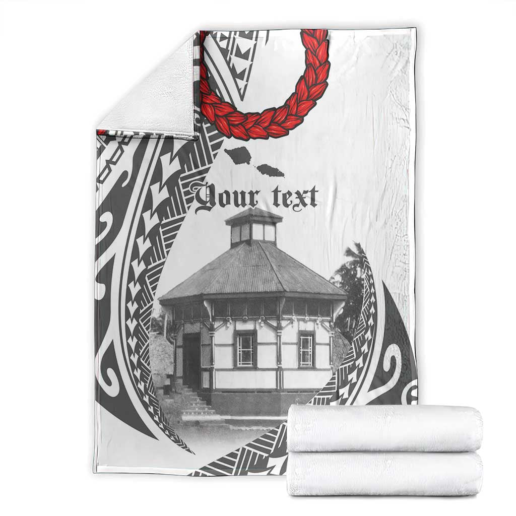 Samoa Mau Movement House Personalised Blanket Fa'a Samoa The Samoan Way