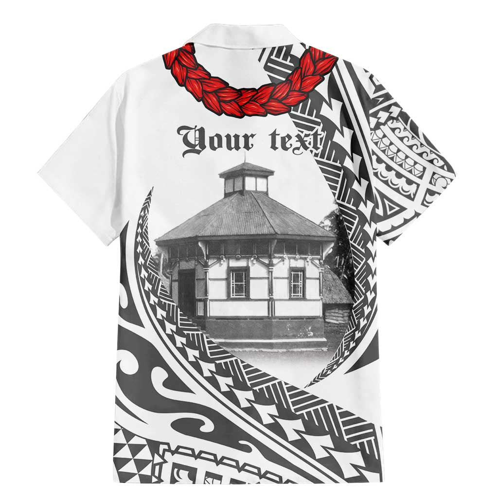 Samoa Mau Movement House Personalised Family Matching Mermaid Dress and Hawaiian Shirt Fa'a Samoa The Samoan Way