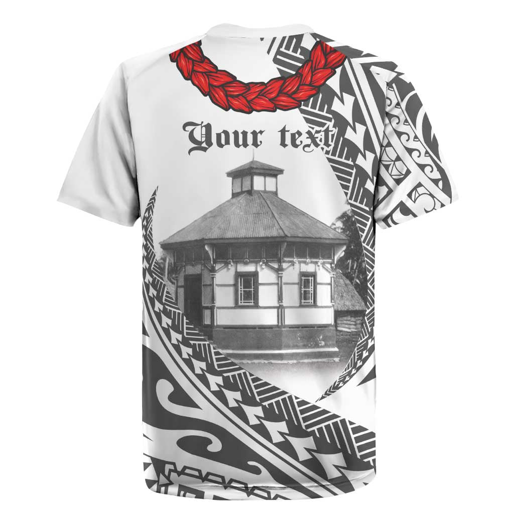 Samoa Mau Movement House Personalised Rugby Jersey Fa'a Samoa The Samoan Way