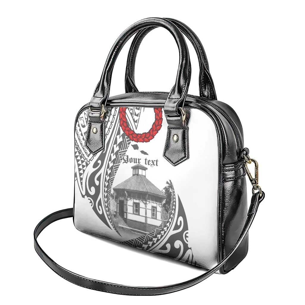 Samoa Mau Movement House Personalised Shoulder Handbag Fa'a Samoa The Samoan Way