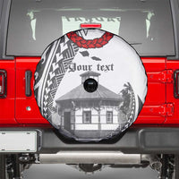 Samoa Mau Movement House Personalised Spare Tire Cover Fa'a Samoa The Samoan Way LT9 - Polynesian Pride
