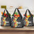 Samoa Tribal Hibiscus Flowers Grocery Bag