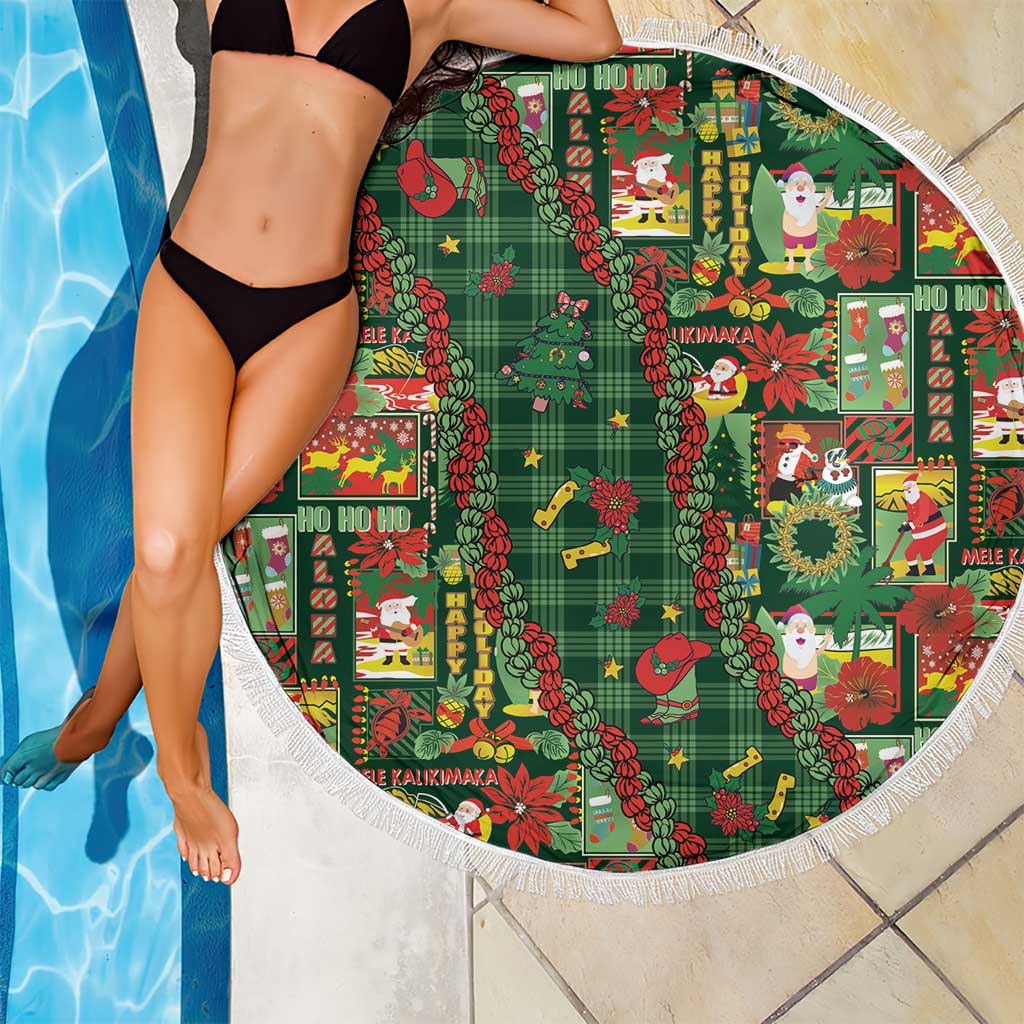 Mele Kalikimaka Pakalana Pikake Lei Beach Blanket Hawaiian Rodeo Paniolo Ulaula Palaka - Polynesian Pride