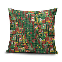 Mele Kalikimaka Pakalana Pikake Lei Pillow Cover Hawaiian Rodeo Paniolo Ulaula Palaka - Polynesian Pride